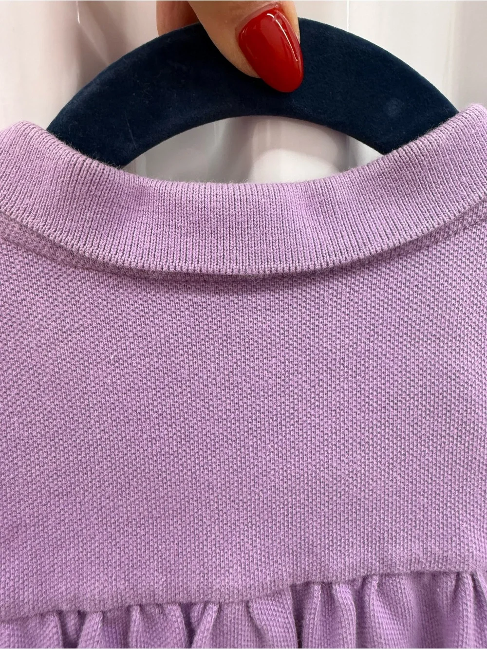 Ralph Lauren Purple Cotton Baby One-Piece 9 months